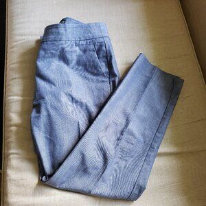 EXPRESS Women's Editor Chambray Crop Pants 00R